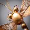 Sullivans 41" Flying Dragonfly Yard Stake  Metal - 2 of 3