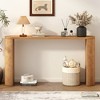 Bella Depot 59.6''W Simple Modern Style Porch Table - 2 of 4