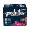 Goodnites Girls' Nighttime Underwear - (Select Size and Count) - 2 of 4