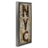 Stupell Industries New York City Montage Collage Floating Frame Canvas Art - 2 of 4