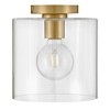 Lark Pippa 1 - Light Flush Mount in  Lacquered Brass - 2 of 4