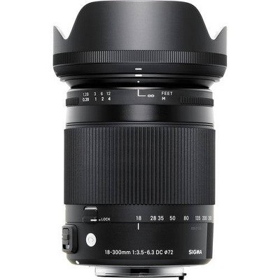 Sigma 18-300mm f/3.5-6.3 DC MACRO HSM Contemporary Lens for Sony A