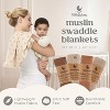 Babylicious Baby Soft & Breathable Muslin Swaddle Blankets – 47" x 47" - 2 of 4