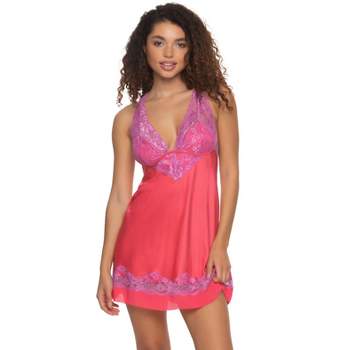 Women's Lace Triangle Lingerie Babydoll With Thong - Auden™ : Target