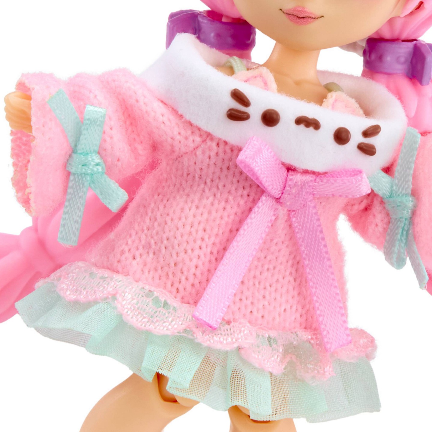 Детская кукла MirrorMi Academy Mirror Mi Mini Mi Akiko Kittyama Cozy Poseable 4" Fashion Doll — фото 3
