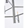 Elegant Lighting Carmella 6 lights pendant in chrome - 4 of 4
