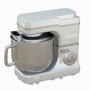 Orieon 6.7QT Stand Mixer 660W 10-Speed Tilt-Head Food Mixer – Large Kitchen Dough Mixer with Hook, Whisk & Beater, Silver. - 1 of 4