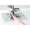 Brother SA161 Adjustable Zipper and Piping Sewing Foot Low Shank - 2 of 3