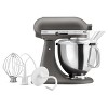 KitchenAid Artisan Series 5qt 10-Speed Stand Mixer Imperial Gray - Hearth & Hand™ with Magnolia: Metal, 325W, Dishwasher-Safe - 2 of 4