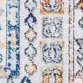 ivory grey/blue rust