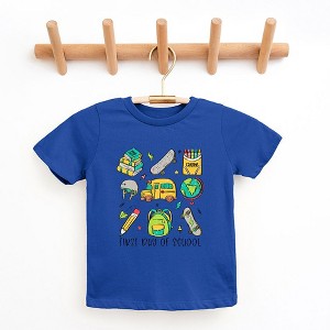 The Juniper Shop First Day Of School Chart Toddler Short Sleeve Tee - 1 of 2