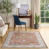 Nourison Astra Machine Washable Vintage Bordered Indoor Rug - 4 of 4
