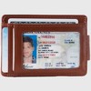 Alpine Swiss Harper Mens RFID Money Clip Wallet Minimalist Slim ID Card Holder Front Pocket Wallet Leather - 2 of 4