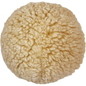 HuggleHounds Plush Ball Dog Toy - Fuzzy Round Ball Dog Toy with Soft Fleece, Durable Stuffed Plush for Small and Large Breeds - 8" HuggleFleece, Large - 1 of 1