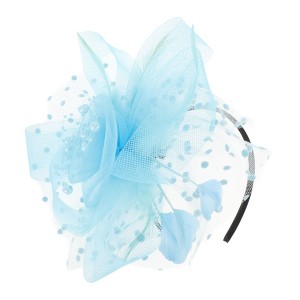 Unique Bargains Women's Feathers Headband 1 Set - 1 of 4