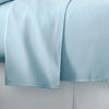 Plazatex Luxurious Ultra Soft 100% Cotton Moisture Wicking Solid Color Sheet Set Blue - image 3 of 4