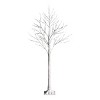 White 5FT LED Birch Tree - Lifelike Bark 72 Lights Flexible Branches 7.2ft Cord for Christmas - 3 of 4
