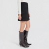 Women's Quilted Mini A-Line Skirt - A New Day™ - 3 of 4