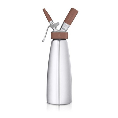 iSi North America Nitro Whip, 1Qt - Create Smooth Nitro Brew Coffee & Cocktails with Stainless Steel Dispenser, Dishwasher Safe