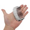 Unique Bargains Anti-Static Pocket Size Wide Tooth for Thick Curly Hair Detangling Comb 1 Pc - 2 of 4