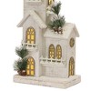 Melrose Lighted Winter House Display 21"H - 2 of 2