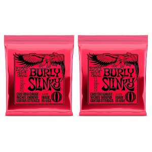 Ernie Ball 2226 Ernie Ball Burly Slinky Nickel Wound Electric Guitar Strings 2-Pack - 1 of 3