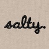 Dalix Salty Embroidery Fleece Hoodie Cropped Long Sleeve Drawstring Fall Spring Womens - 2 of 4