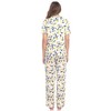 Women's Tropical Print Pajama Set - White Mark - 4 of 4