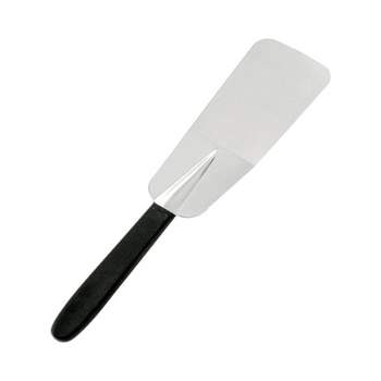 Fat Daddio's Angled Cookie Spatula, Stainless Steel, 2.5", Black