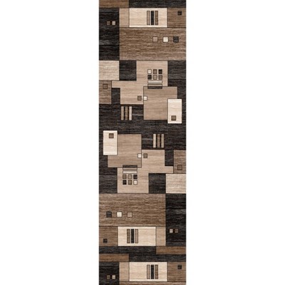 Rug Branch Modern Geometric Checkered Indoor Rug