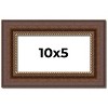 PosterPalooza | Panoramic Traditional Brown Picture Frame - UV Acrylic, Foam Board Backing, Hanging Hardware - 2 of 4