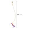Unique Bargains Pearl Chain Bow Water Cup Pendant 1 Pc - 2 of 4