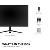 ViewSonic VX2728J-2K 27 Inch 1440p IPS Gaming Monitor with 180Hz, 0.5ms, FreeSync Premium, NVIDIA G-Sync Compatible, Advanced Ergonomics, HDMI, and - 3 of 4