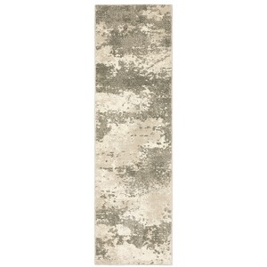 Oriental Weavers Carson 0734D Beige/ Grey Indoor Area Rug - 2'3" x 7'6" - 1 of 4
