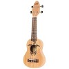 Ortega Guitars Keiki K1 Series Sopranino Ukulele with Turtle Etching - 3 of 4