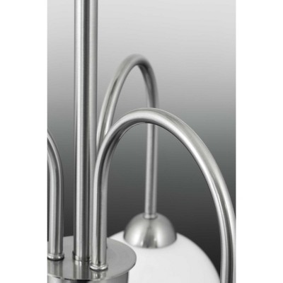 Carisa 4-Light Gold Bath Wall Light with White Glass Globes