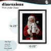 Stupell Industries Santa Has Your TP Framed Print Under Glass Art - 4 of 4