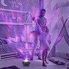 iMountek "Star Projector Lamp RGBW with Wireless Music Speaker & Remote Control, Ocean Wave Night Light"Black - 3 of 4