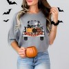 Simply Sage Market Women's Trick Or Treat Truck Short Sleeve Garment Dyed Tee - 2 of 4