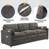 Runesay Upholstered 3-seater Sofa with Plush Cushion - 4 of 4