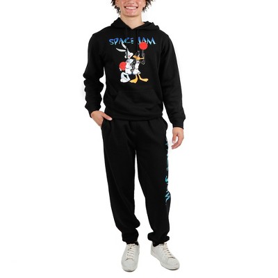 Space Jam Black Hoodie & Sweatpant Combo