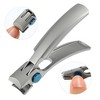 Unique Bargains Nail Clippers Nail Clipper Set for Nail Care Portable Stainless Steel Silver Tone 1 Set - 3 of 4