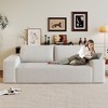 63'' Corduroy Deep Seat 2-Seater Sofa with Ergonomic Design, No Assembly, and Comfy Armrests - 4 of 4