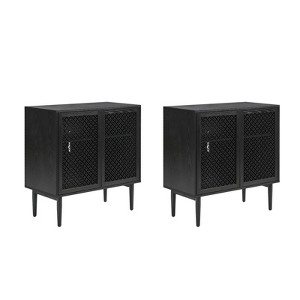 Elena 32"Tall 2-Door Accent Cabinet  Set of 2 | ARTFUL LIVING DESIGN - 1 of 4