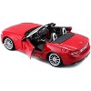 Fiat 124 Spider Coupe Red 1/24 Diecast Model Car by Bburago - 3 of 3