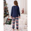 Christmas Pajamas for Family Kids Christmas Pjs Matching Sets for Kids Holiday Xmas Sleepwear Set - 2 of 4