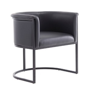 Manhattan Comfort Cosmopolitan Faux Leather Dining Chair - 1 of 4