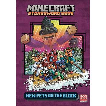 New Pets on the Block (Minecraft Stonesword Saga #3) - (Stepping Stone Book(tm)) by  Random House (Hardcover)