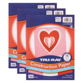 Construction Paper Bulk Assortment, 10 Assorted Colors, 12 x 18