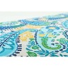 Amalia 2pc Outdoor/Indoor Throw Pillows Paisley Blue - Pillow Perfect - 3 of 4